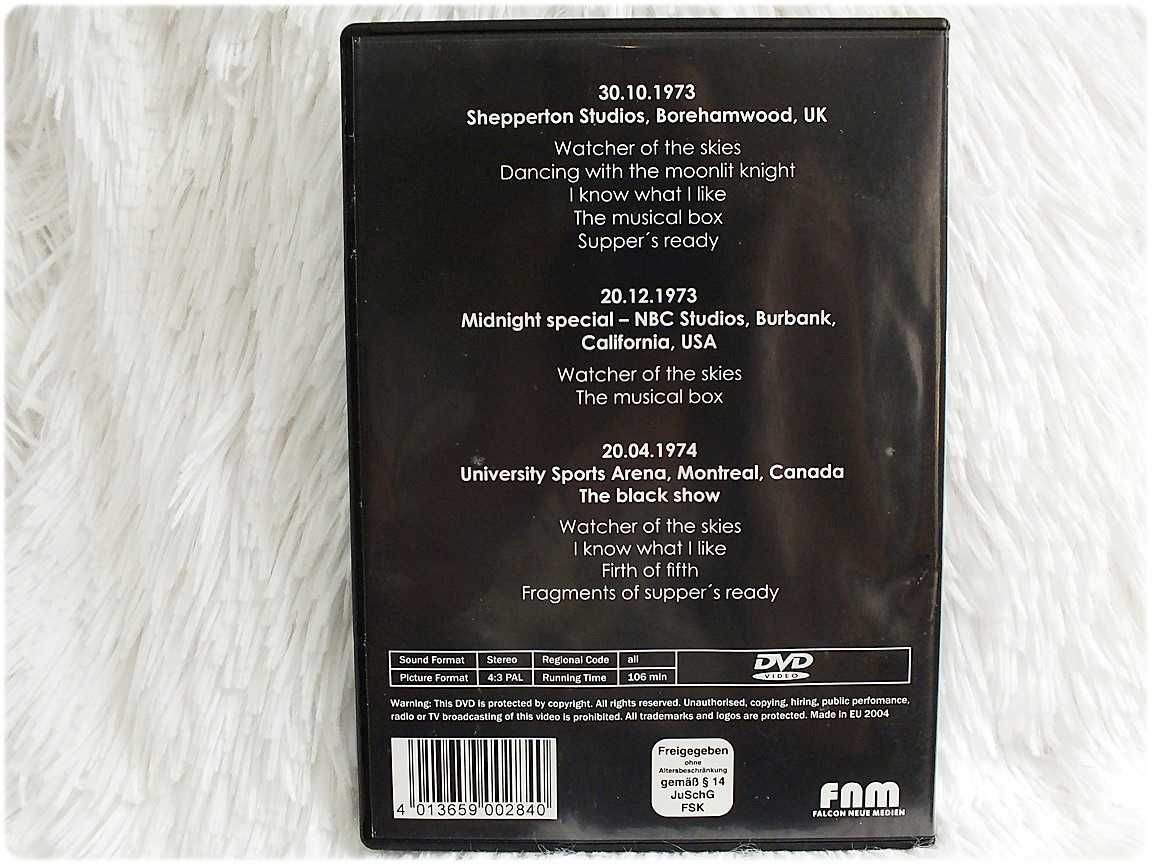 Genesis Live - Płyta DVD Rock symfoniczny, Rock progresywny