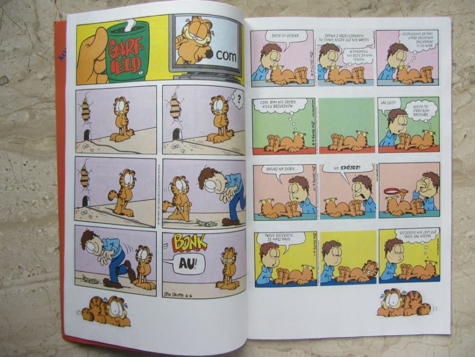 Komiksy "Garfield" z 2000 r.