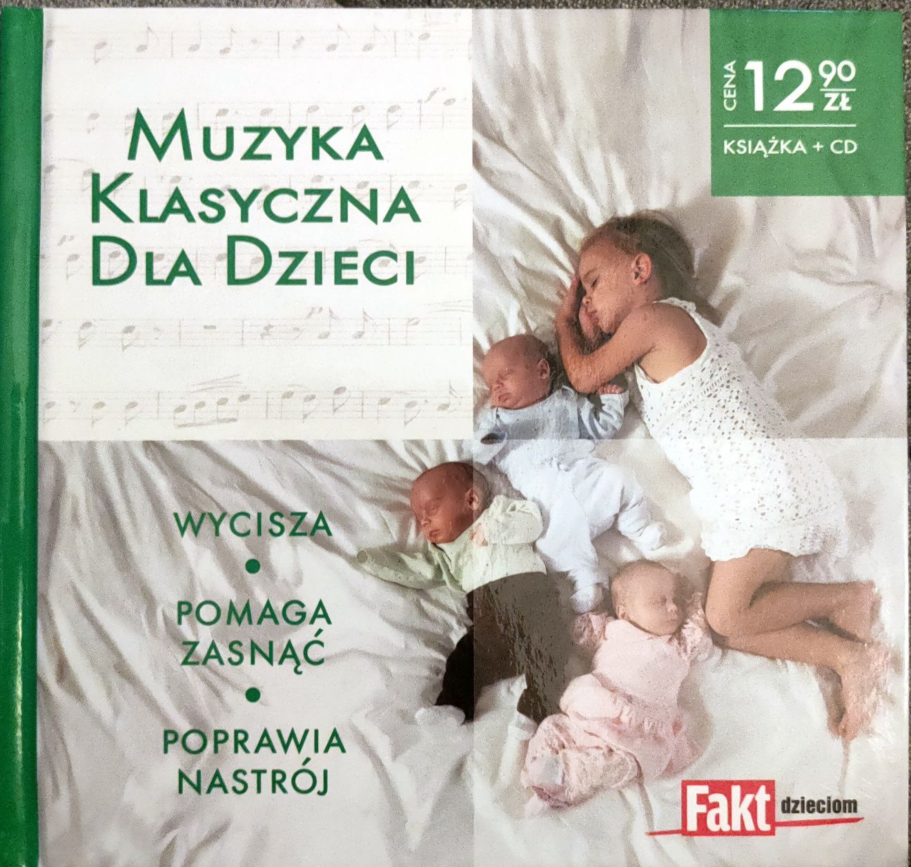 Muzyka klasyczna dla dzieci książka+ CD