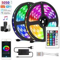 Умная светодиодная лента | Wi-Fi 5050 RGB подсветка | 18 LED умный дом