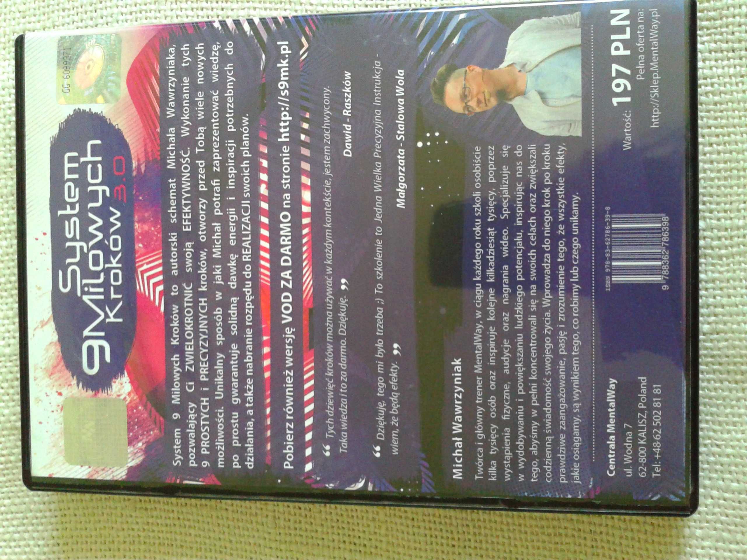 System 9 Milowych Kroków - MentalWay, Michał Wawrzyniak  DVD