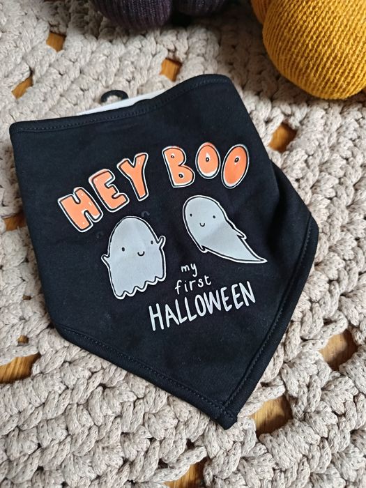George śliniaczek Hey Boo my first Halloween nowy