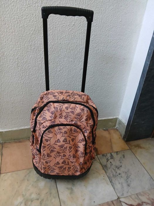 Mochila trolley para escola