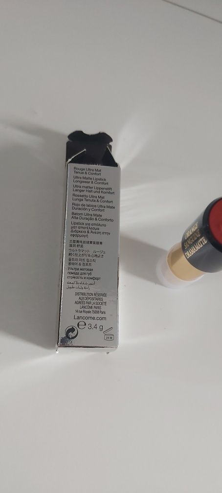 Lancome L'absolu matowa pomadka 196