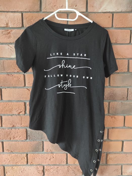 Czarny T-shirt (ONLY) xs