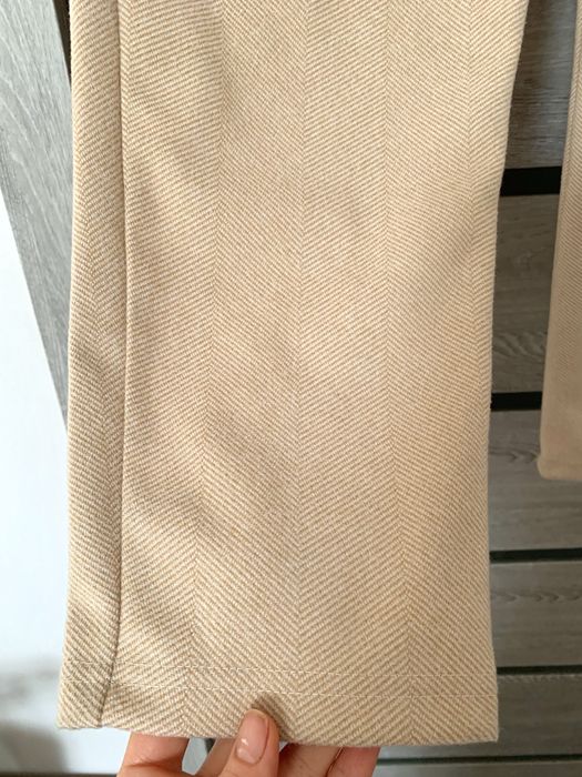 Брюки бежеві кашемір 46 розмір