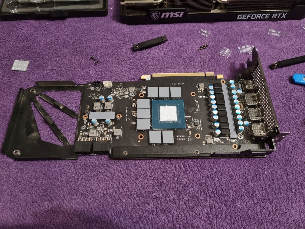 Karta graficzna Nvidia Geforce RTX 3070Ti MSI VENTUS 3X GDDR6X 8GB