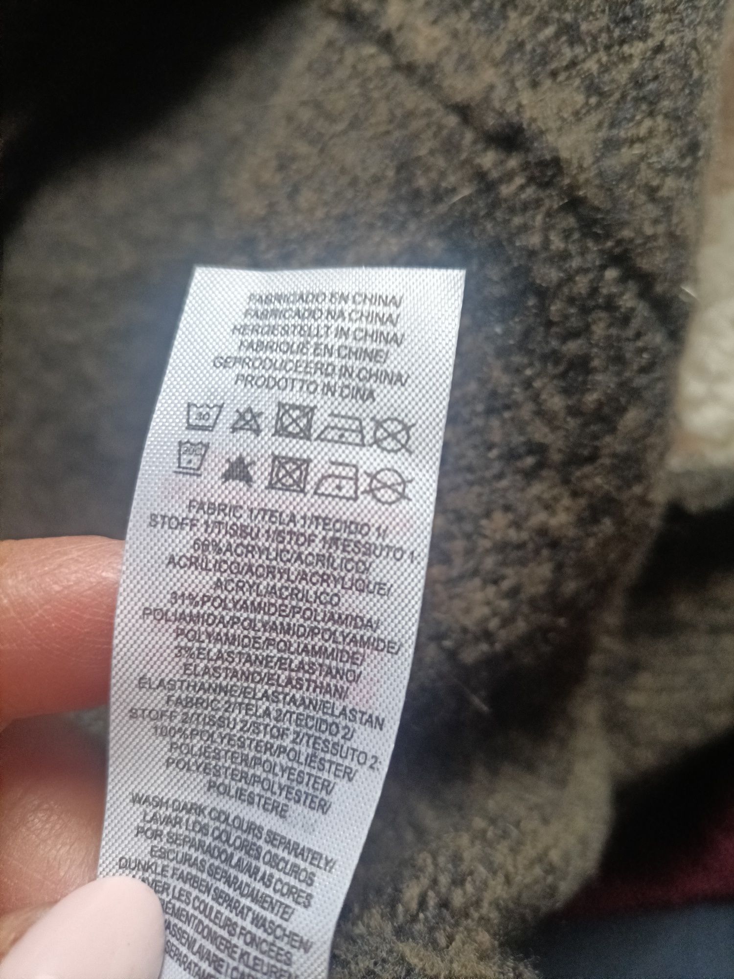 Ciepły sweter duży rozmiar