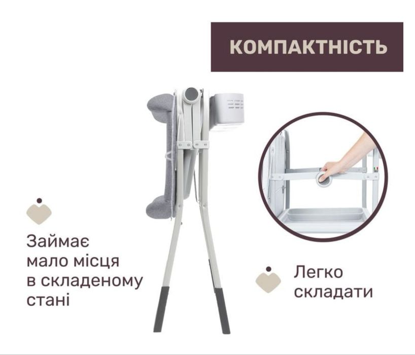 Пеленальний столик з ванночкою Chicco