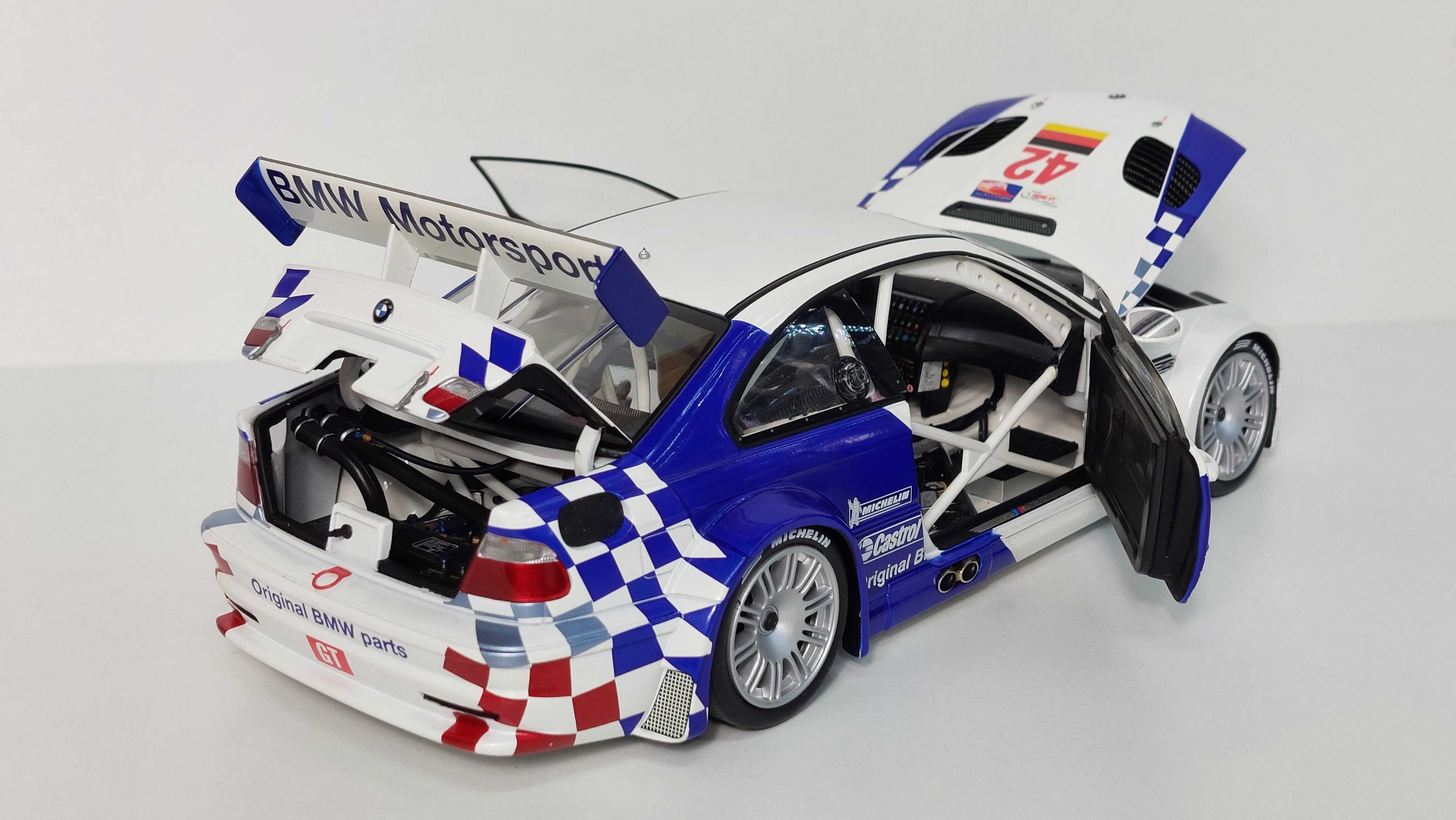 Bmw M3 GTR ALMS 2001 Minichamps 1:18