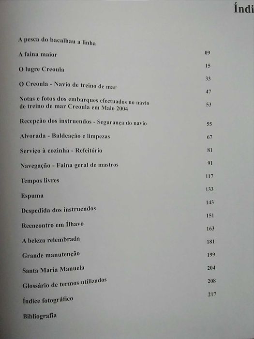 Livro Navio Creoula