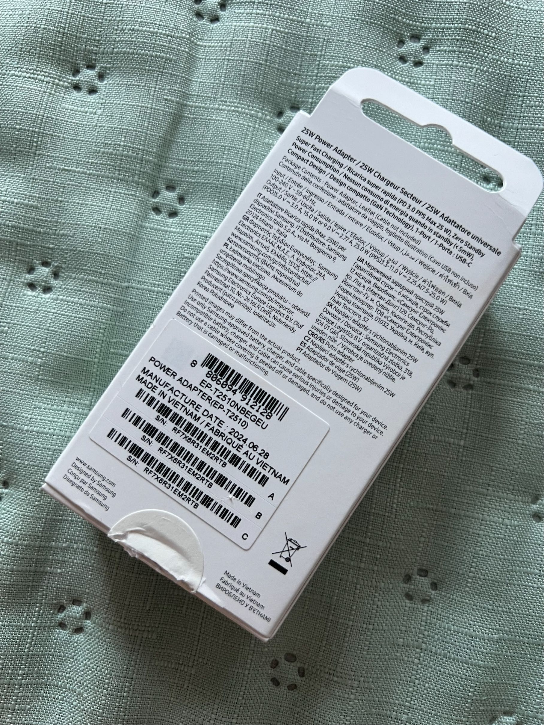 Carregador Samsung
