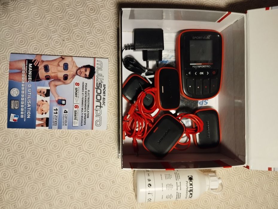 Aparelho de electroestimulação muscular