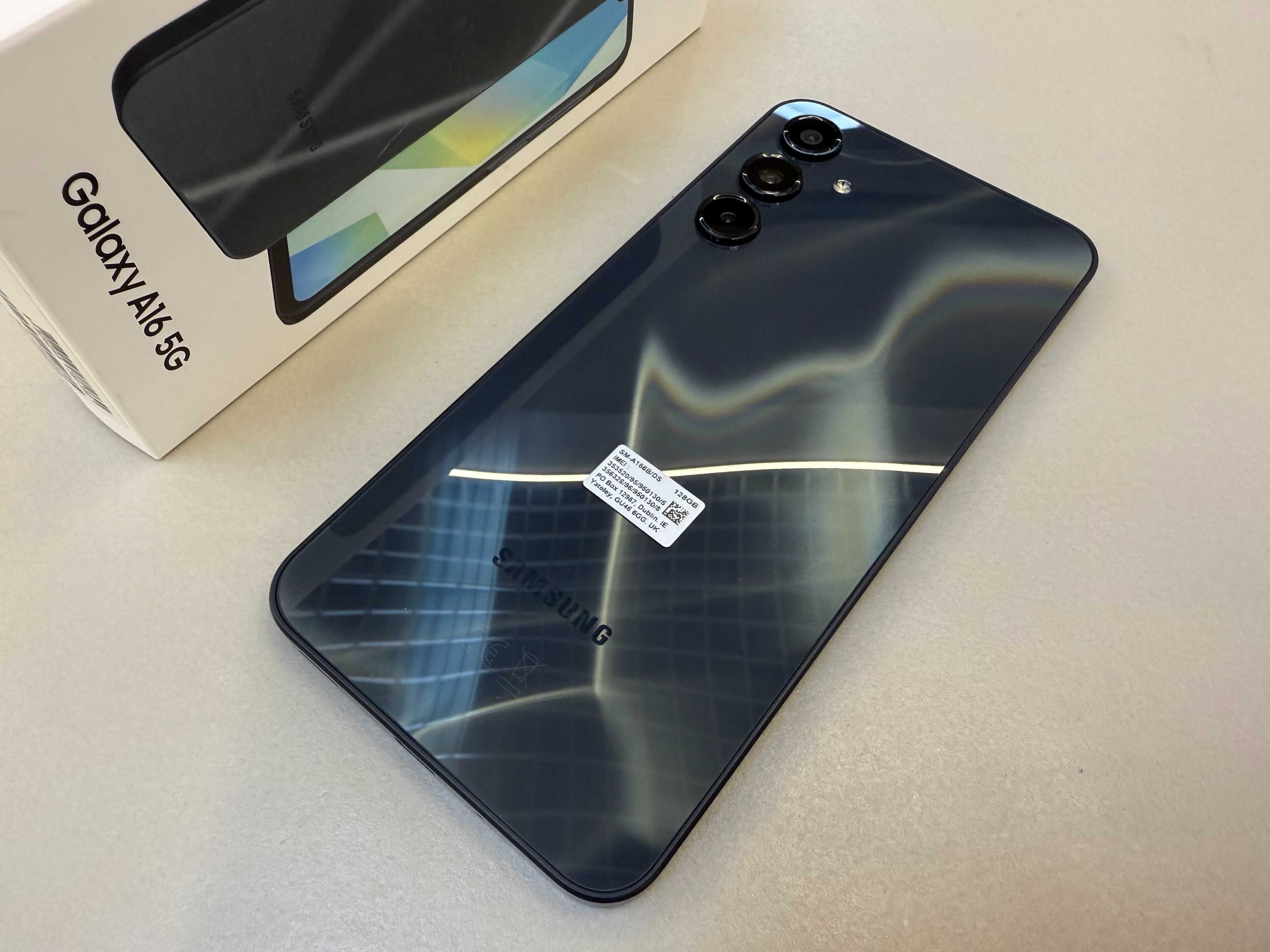 NOWY SAMSUNG GALAXY A16 5G 128GB Czarny Teletorium Auchan Wałbrzych