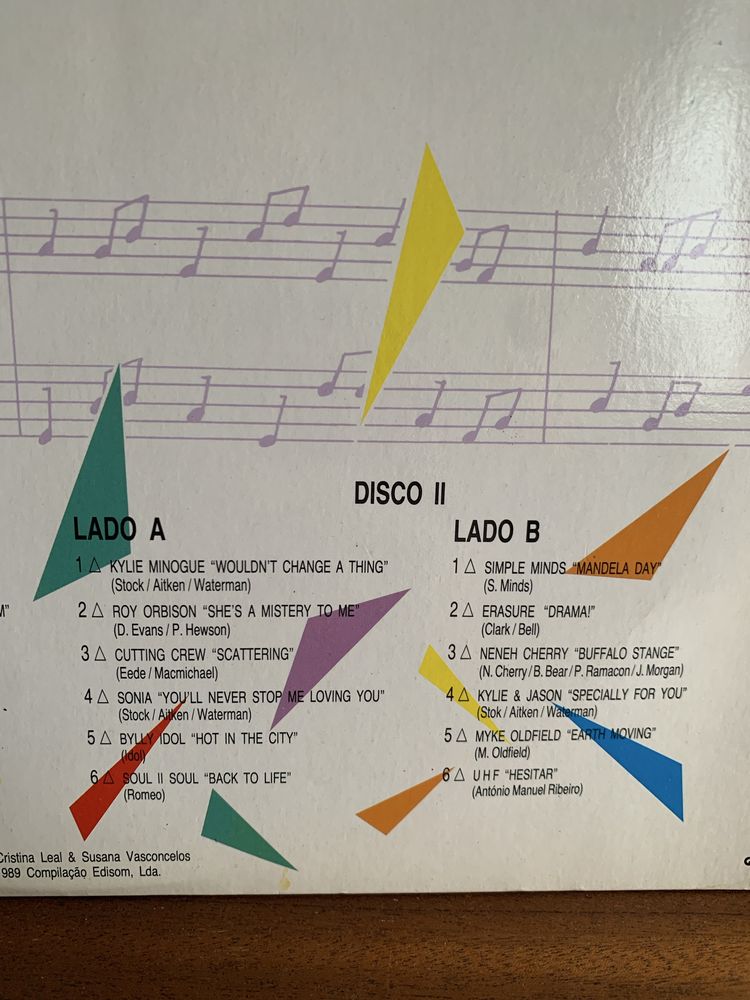 disco de Vinil super disco (duplo)