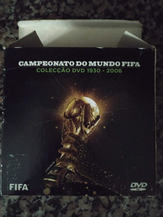 Colecção Mundiais DVD 1930/2006 Futebol com oferta