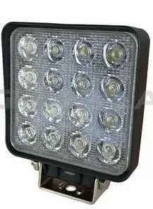 LED фара 48W 16 диодов ближний свет (11 х 11 см) ФЛ-013