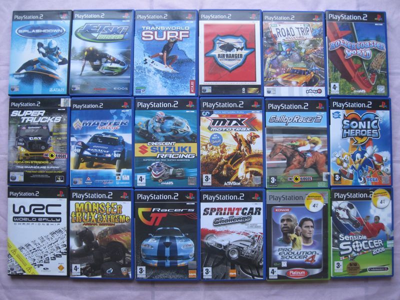 Jogos Playstation 2 e PSP