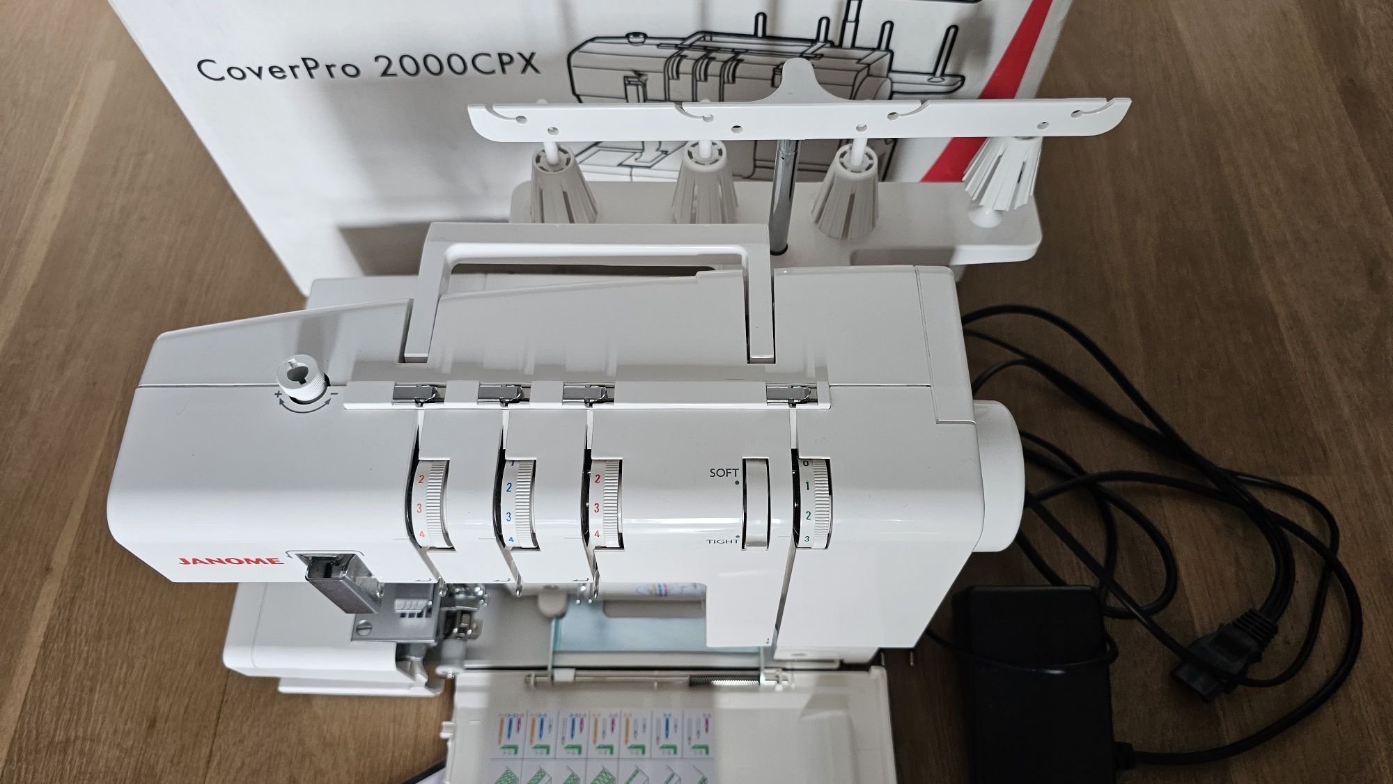 Maszyna do szycia Coverlock Janome CoverPro 2000CPX