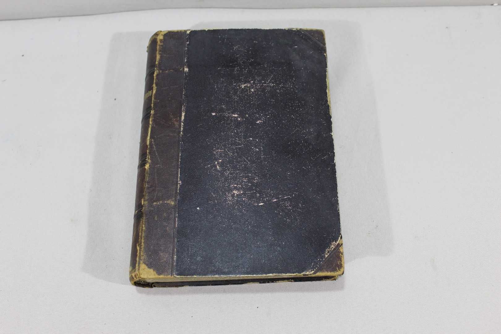 Oryginalna Zabytkowa Biblia dla konesera z 1888 roku