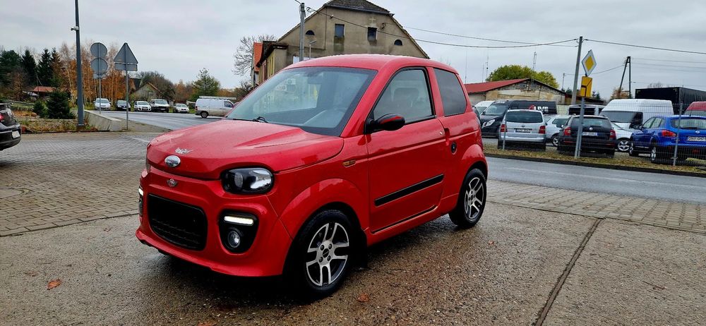 Microcar M.GO Klima! Czterokołowiec lekki l6e, bez prawa jazdy B, super stan RATY