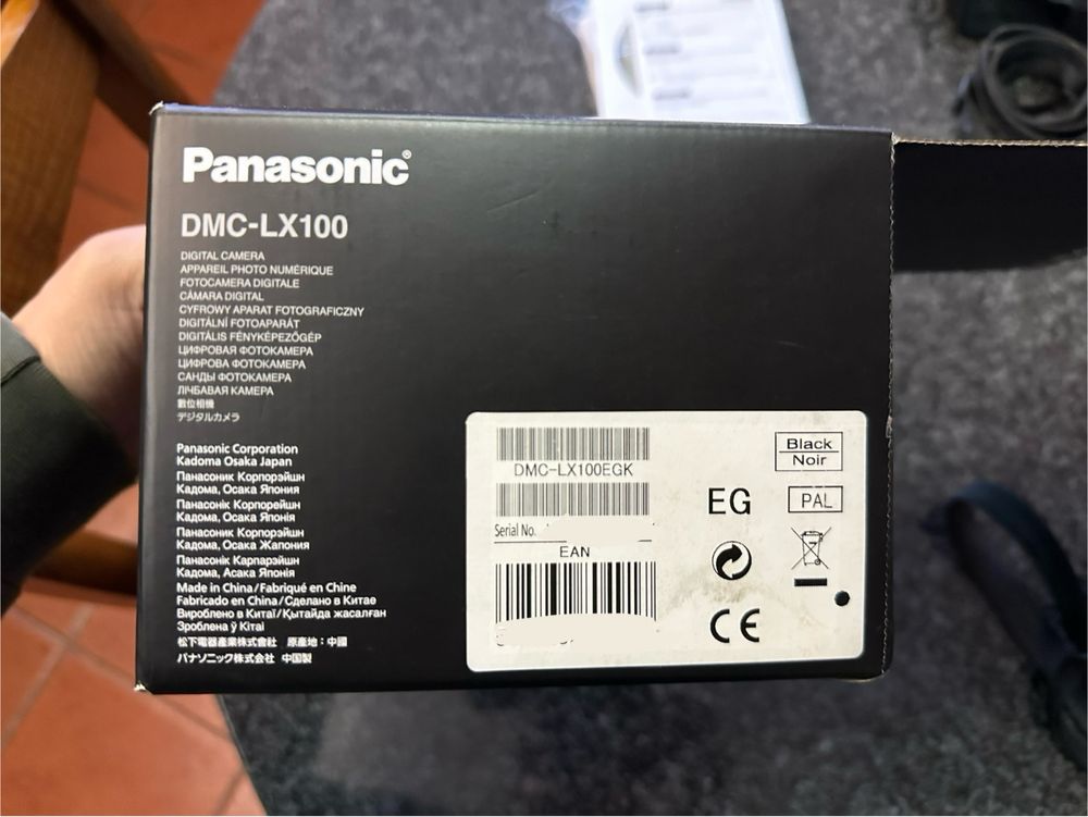 Panasonic lumix lx100 com acessorios