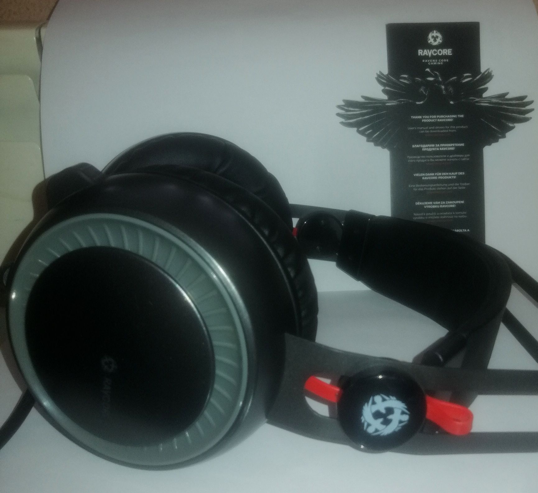 Słuchawki Ravcore Turbine Gaming Headset