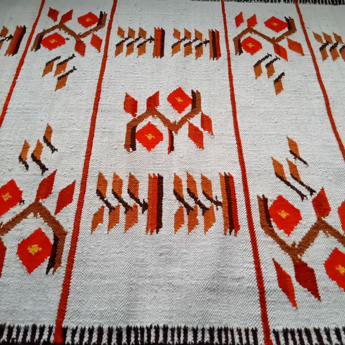 Kilim , gobelin PRL - duży ,bardzo dobry stan!