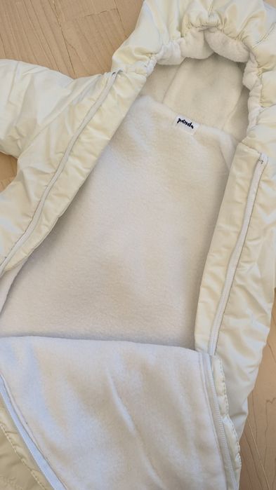 Дитячий демісезонний конверт (0-6 міс) з шапочкою