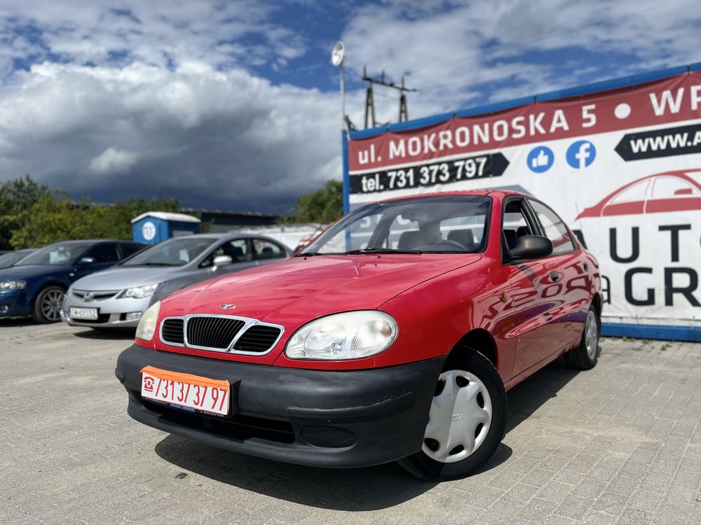 Daewoo Lanos 1.5 Benzyna//Dł. Opłaty//Wspomaganie//HAK//Zamiana