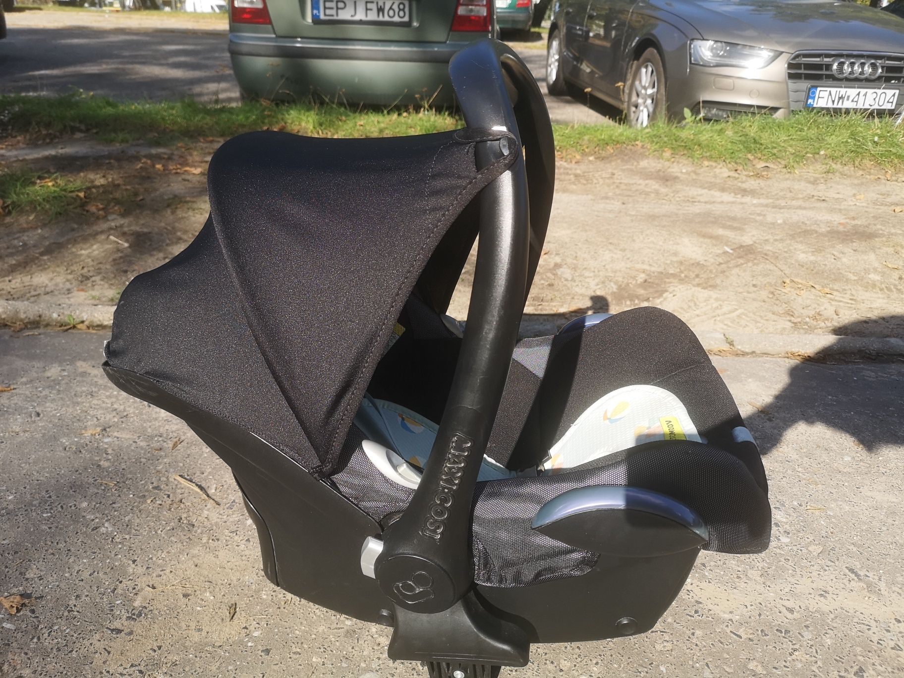 Wózek bebetto holland 2w1 + fotelik (czyli 3w1 :)) + baza maxi cosi