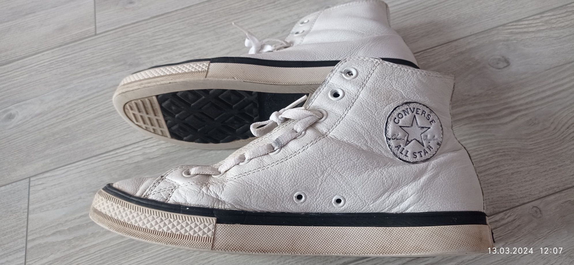 Кожаные кеды Converse 44 размер