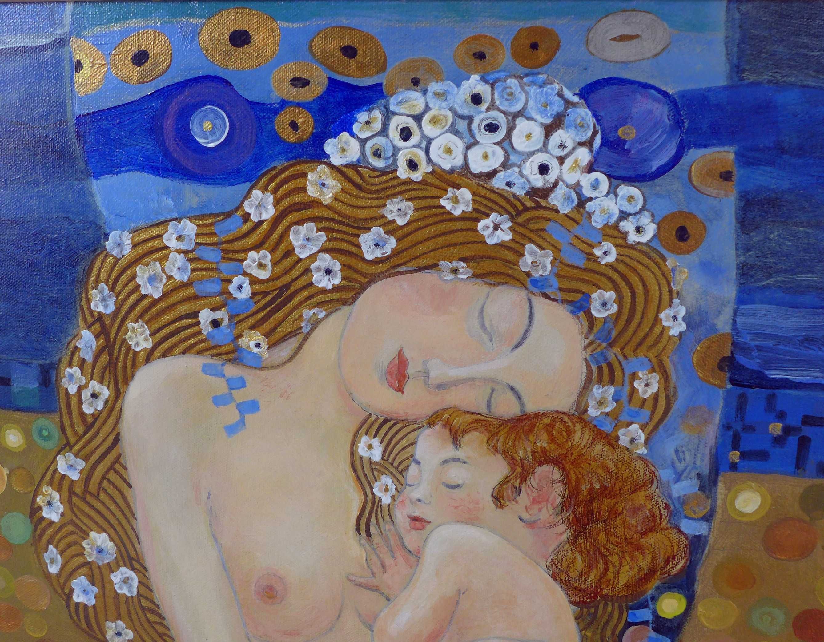 Obraz "Macierzyństwo" w/g Gustawa Klimta