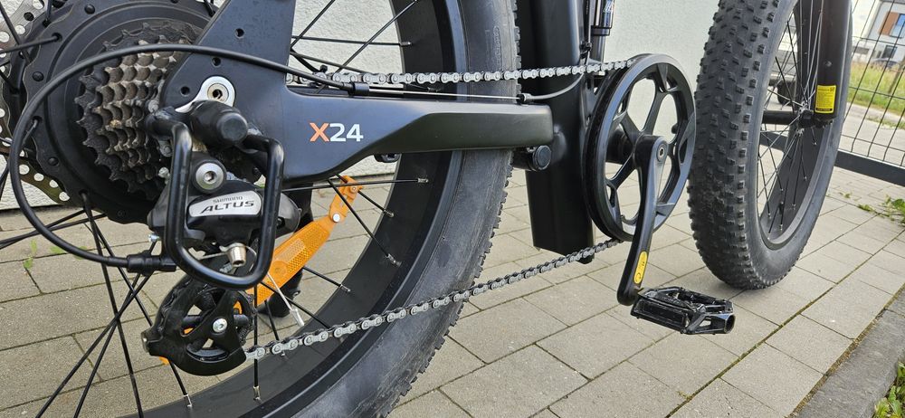 Rower elektryczny Engwe X24 2x baterie