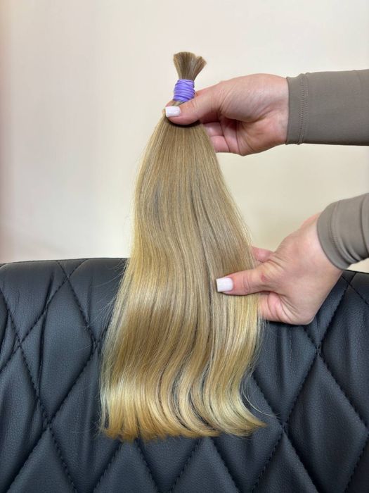 Продам дитяче волосся 35 см 38 гр натуральний блонд