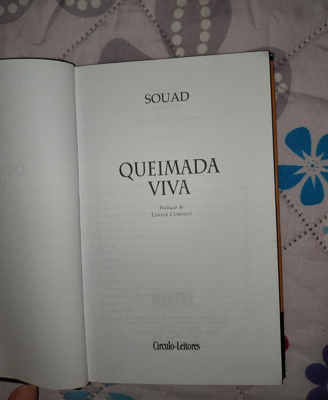 Livro Queimada viva