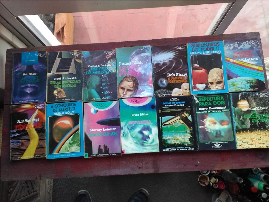 Livros antigos de Ficcao,policial,aventura,espionagem