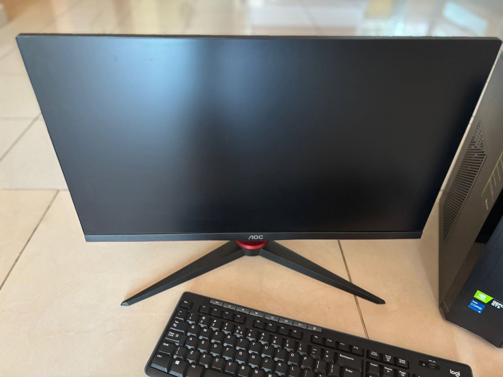 Sprzedam Komputer ACER i5 12 16G 512G GTX1650 W11 + monitor
