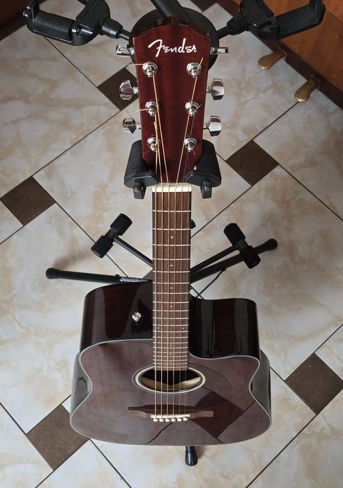 Електроакустична гітара Fender CD-140SCE ALL Mahogany + кейс Fender
Е