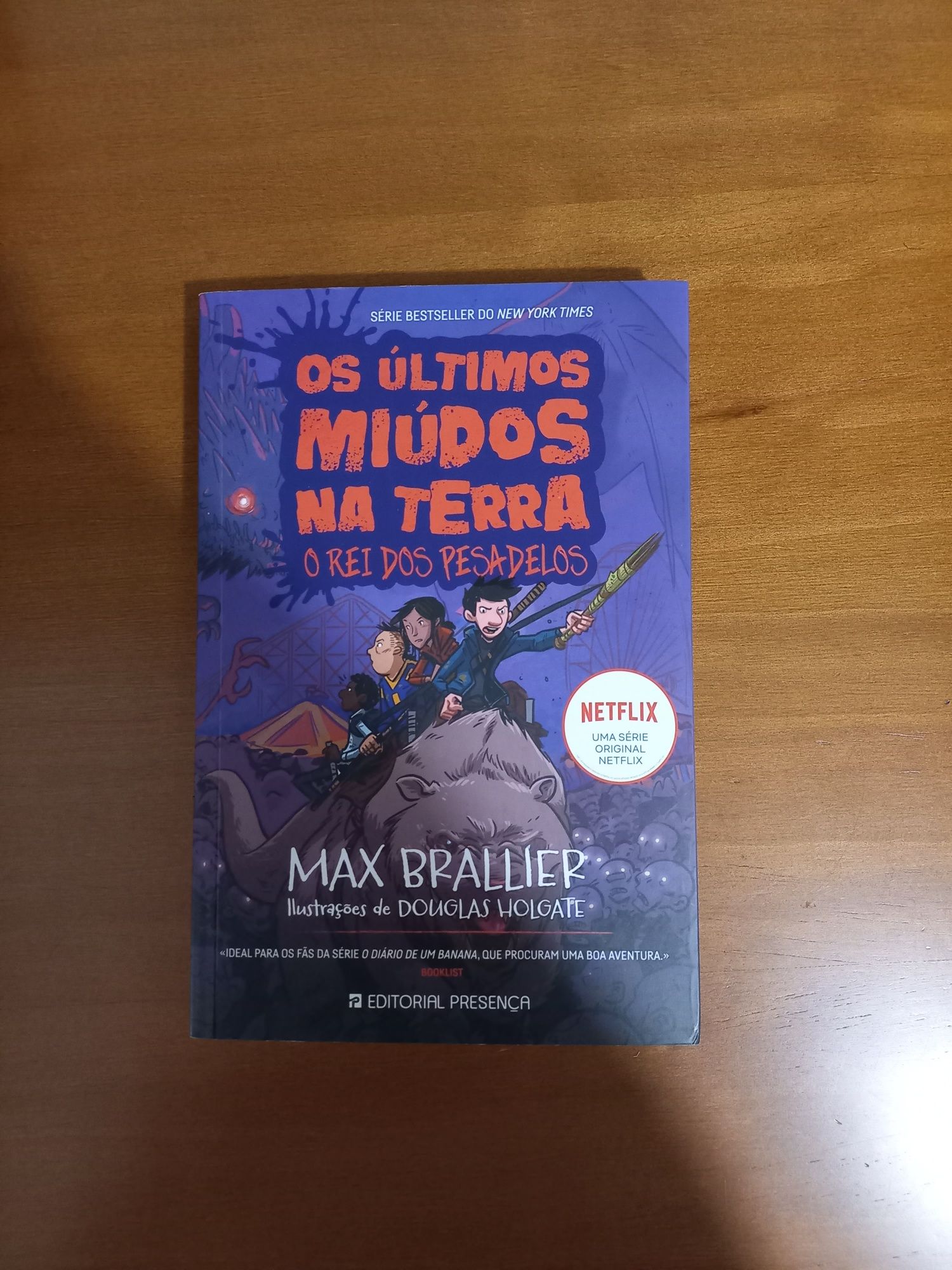 Livro ''Os últimos miúdos na Terra, o Rei dos Pesadelos''