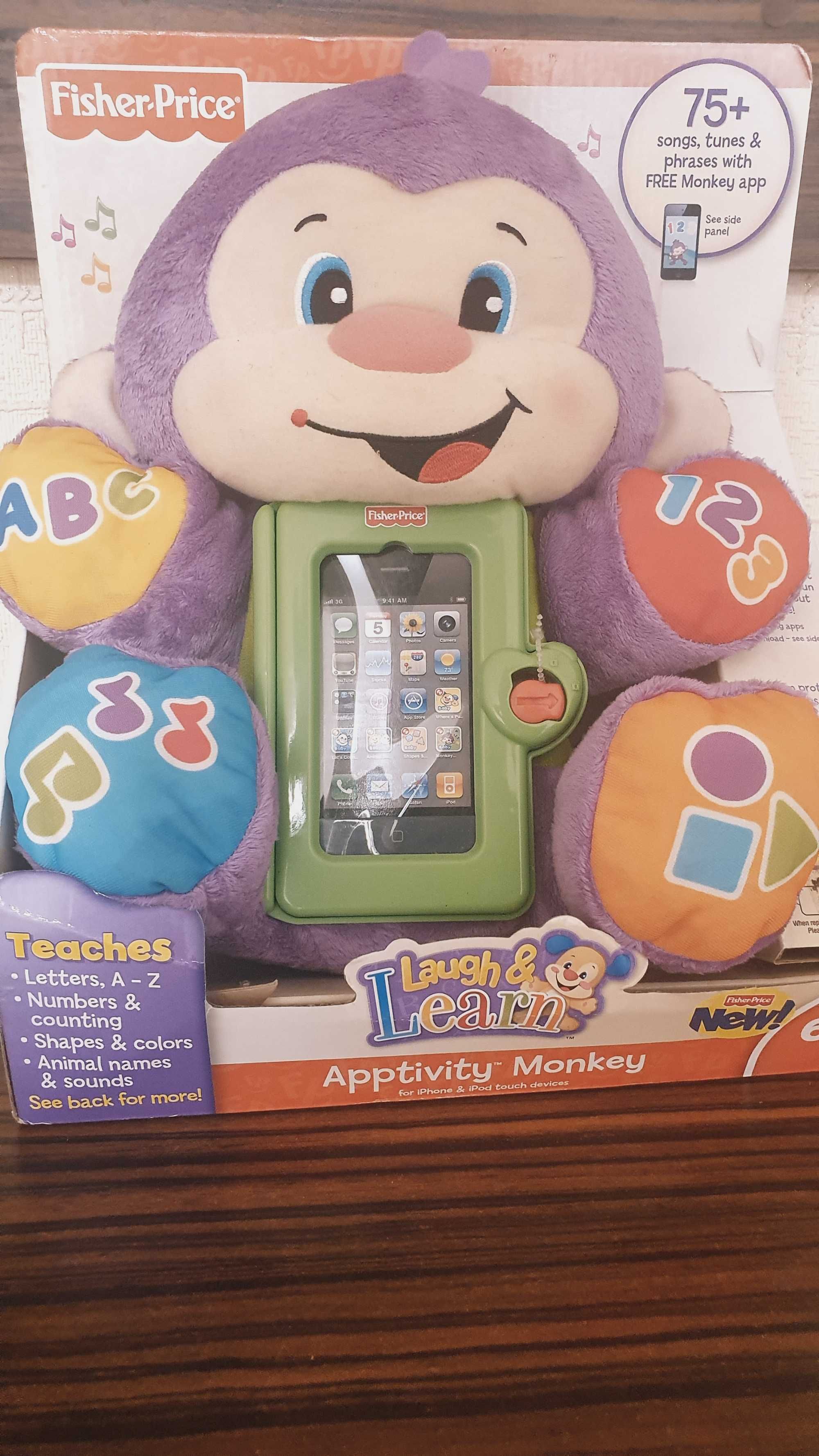 Розвиваюча іграшка Fisher-Price . Мавпочка Laugh and Learn  Monkey