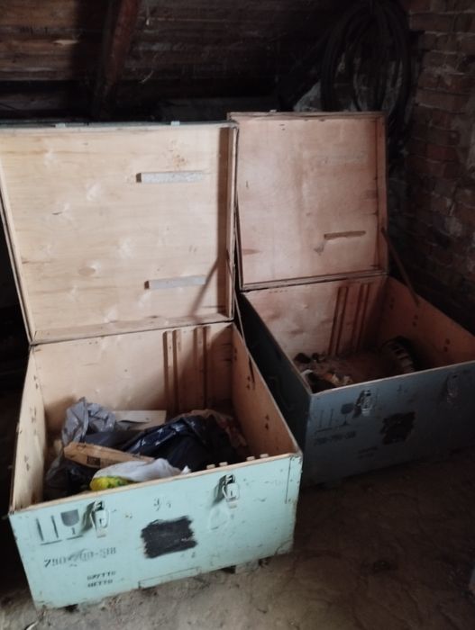 Дерев'яні ящики різного розміру