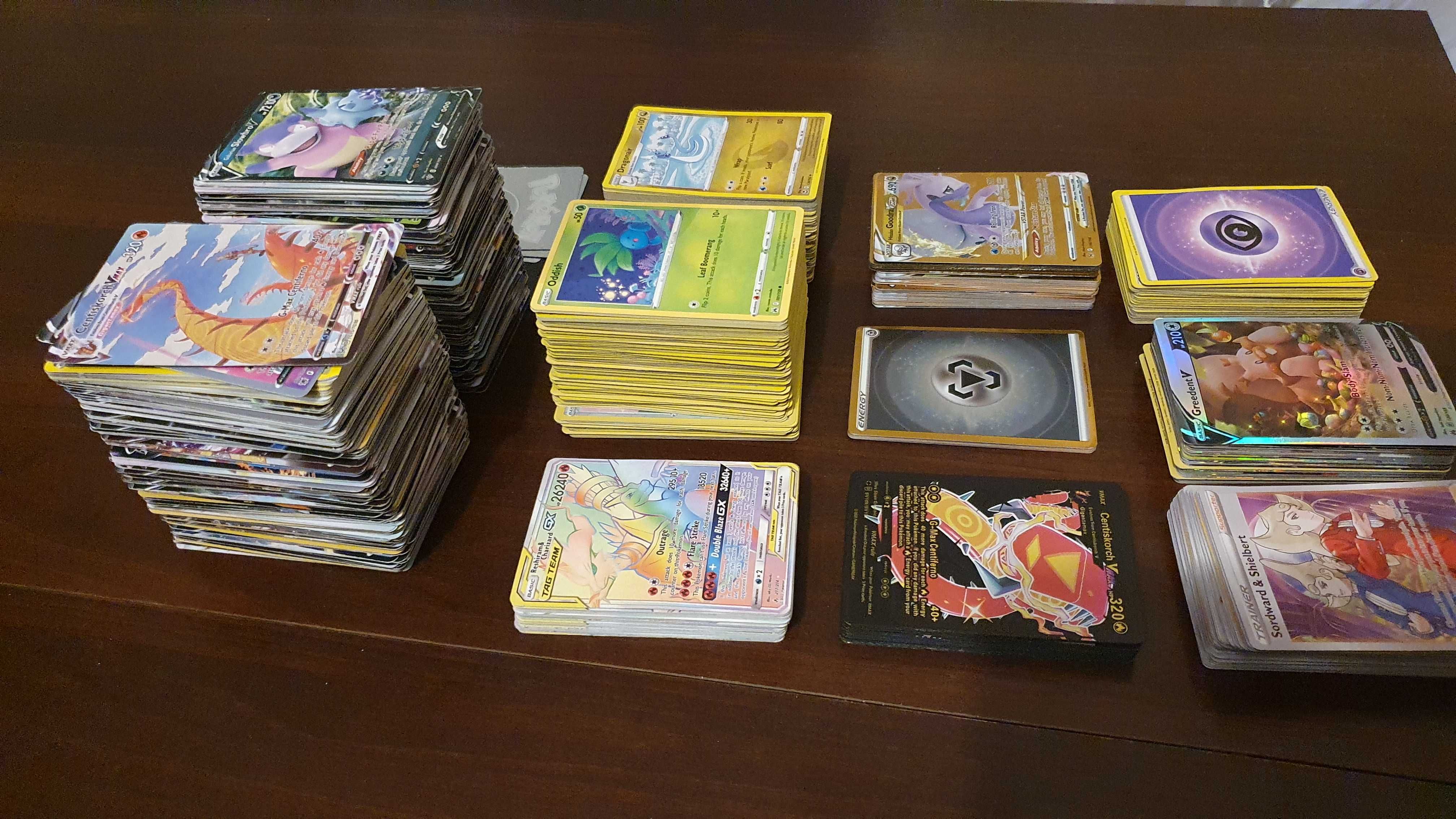 Album i mega duży zestaw kart pokemon