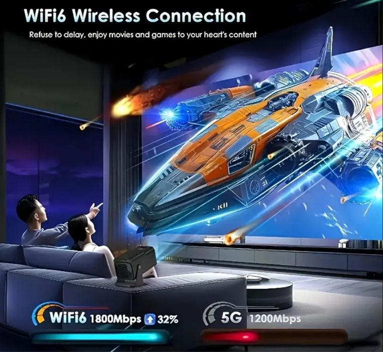 Проектор для домашнього кінотеатру HY320 Ultra HD