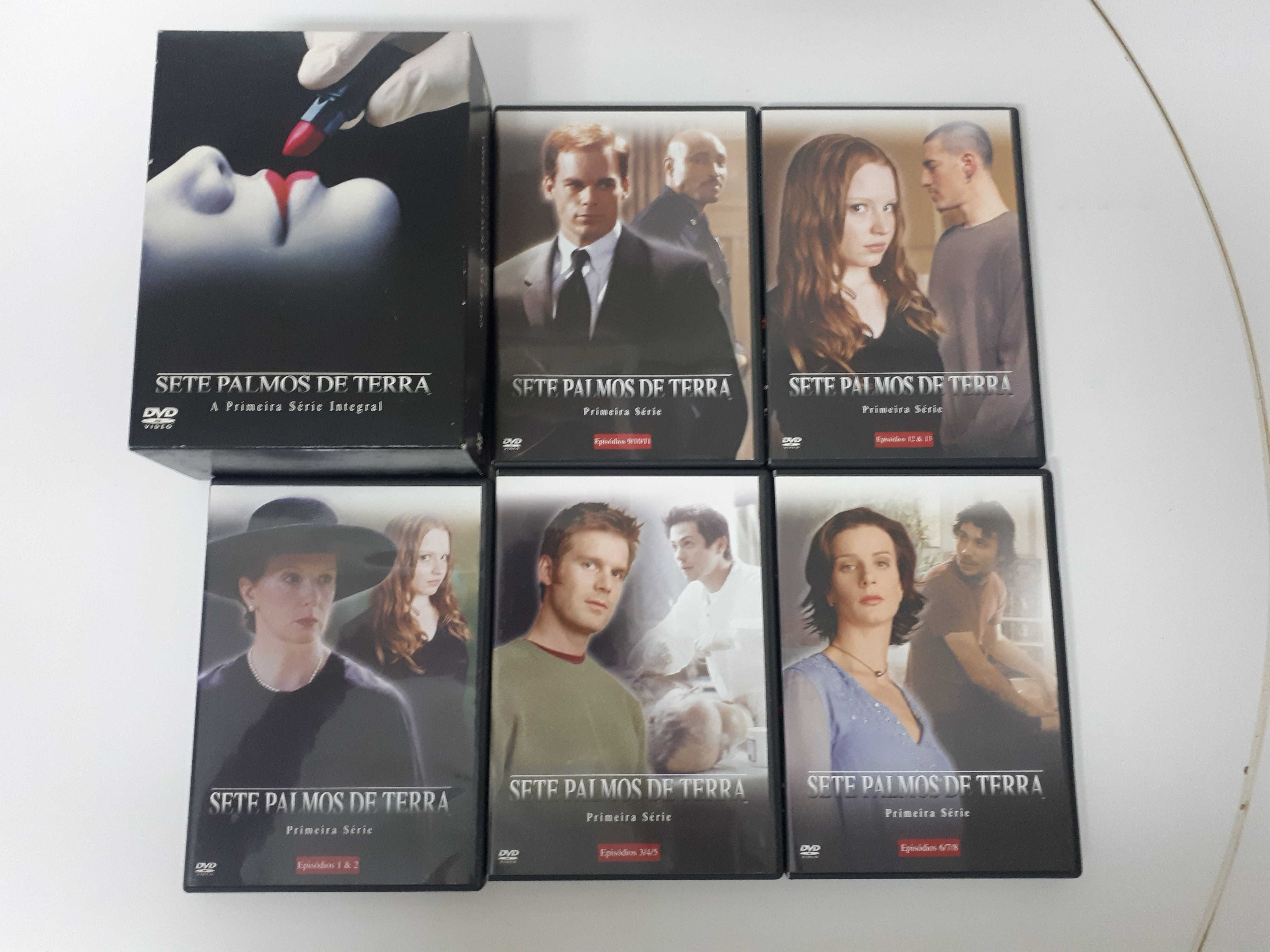 Filmes Sete Palmos de Terra 5 Dvd's 1ª serie