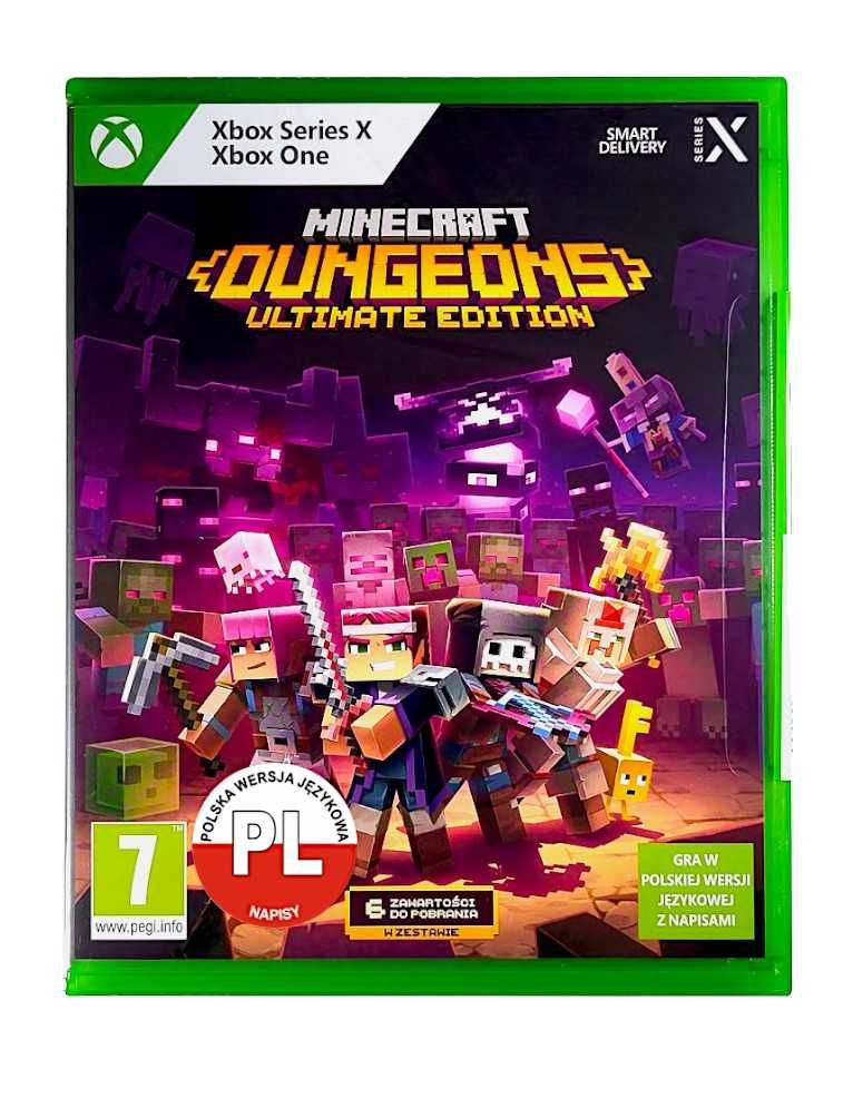 Minecraft Dungeons - Ultimate Edition / Xbox Series X I One / M.Służew