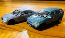 BMW X5 Schuco MERCEDES BENZ S-klasa W220 Joycity Modele samochody 1:72