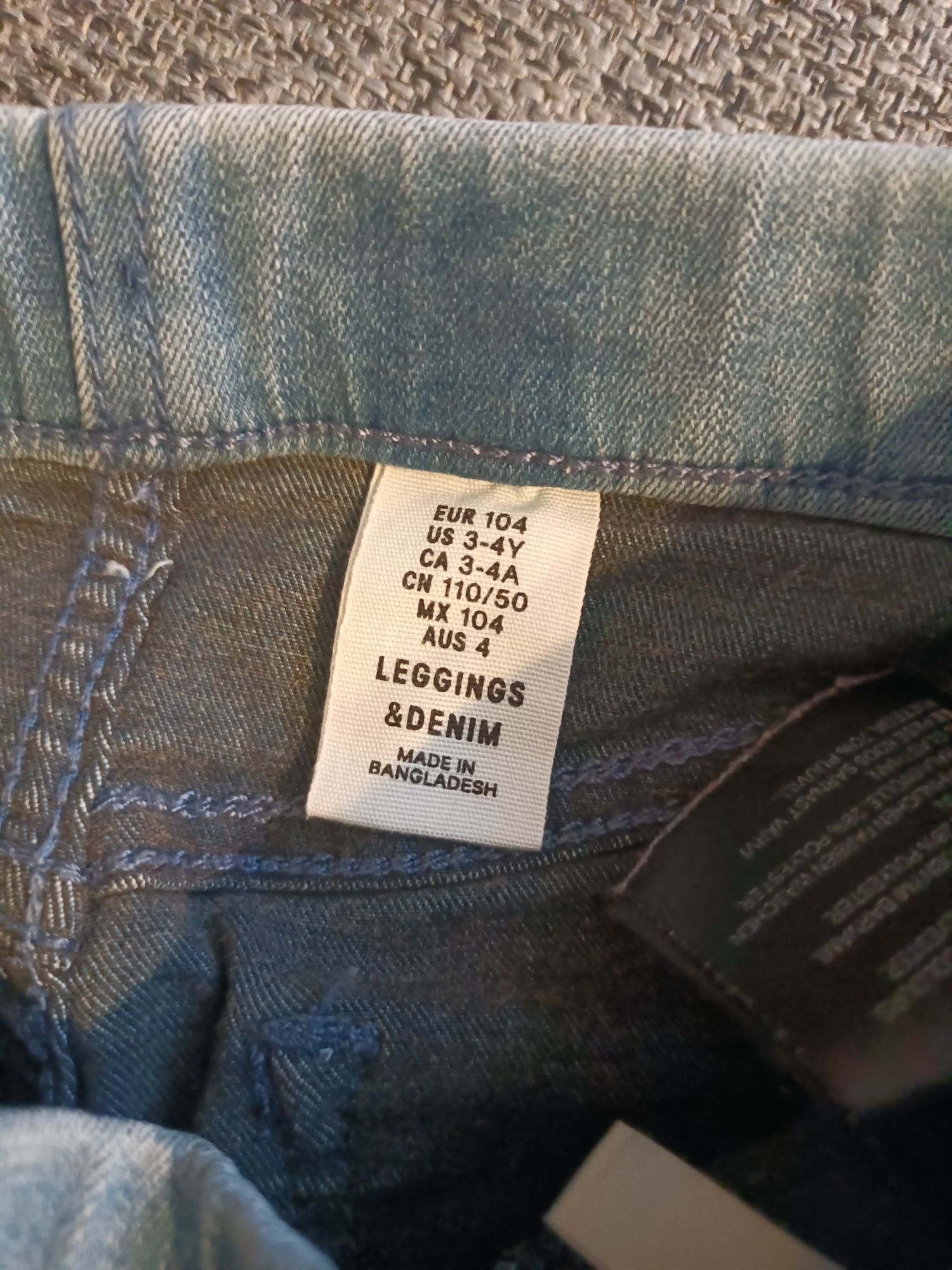 H&M komplet spodnie bluza r.98-104