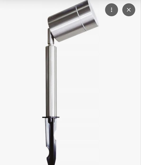 Reflektor ogrodowy Kobi Silver IP44 GU10