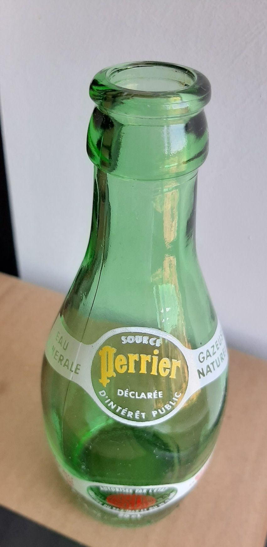 Garrafa Pirogravada Perrier